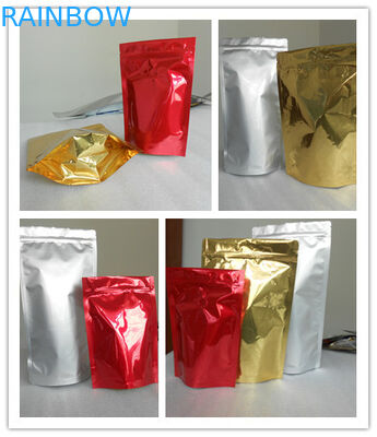 100% Recycled Shiny Printing Zipper Snack Bag Packaging Oxo - Biodegradable