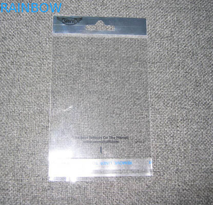 Customized OPP bags / Header Bags with Bopp Film and Cpp Film