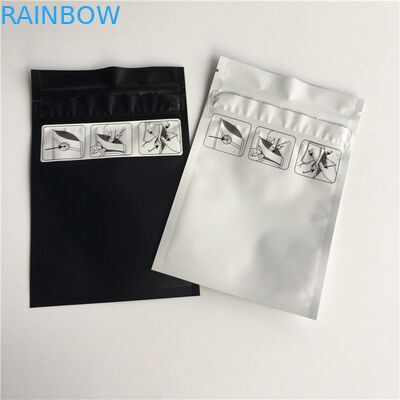 Childproof Smell Proof k Custom Printing Mylar Aluminum Foil Pouches For Dry Flower Seeds Packaging Pouches