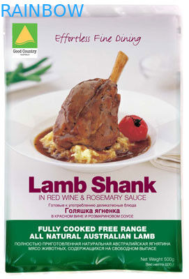 LDPE PA Printed Mylar Food Snack Bag Packaging , Vacuum Bag