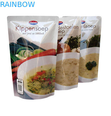Microwave Food Vacuum Seal Bags With Zipper Top