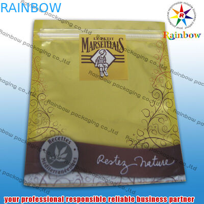 Aluminum Foil Cosmetic Packaging Bag , Durable Stand Up Pouch