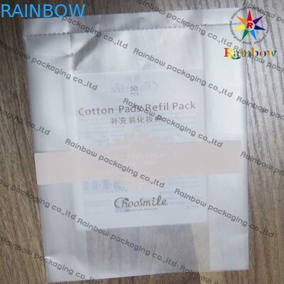 Aluminum Foil Cosmetic Packaging Bag , Durable Stand Up Pouch