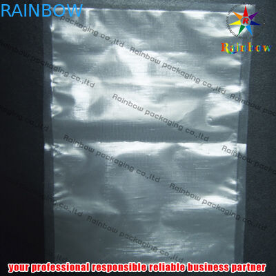 Clear Channell Food Vacuum Seal Bags With Zipper For Biscuit Packaging