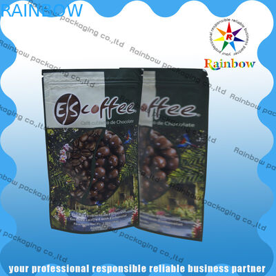 Aluminum Foil Tea Bags Packaging With k And Round Bottom