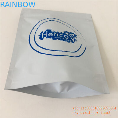 Factory Price Laminated Matte Facial Mask Cosmetic Lotion Sample Sachet For 3Ml 5ML 10ML Makeup fluid Pouch