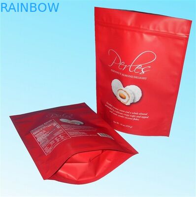Food Grade Stand Up Pouches k Aluminum Recycled For Snack