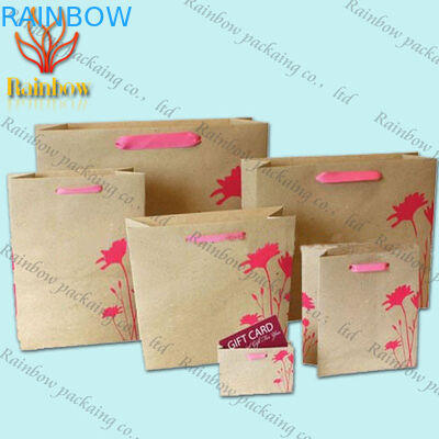 Take Away Paper Shopping Bags With Handle And Beautiful Design