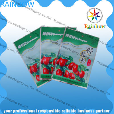 Custom PET / AL / PE  Printing Mylar Snack Bag Packaging With Colorful Printing