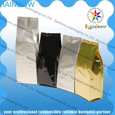 Colorful Printing Custom Material Stand Up Tea Bags Packaging With Bottom Gusset