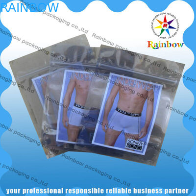 PET / PET / PE Firm Lamination Anti Static Transparent Aluminum Bag With k