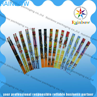 PVC / PET Shrink Wrap Sleeves With Customized Printing For Pen / Pencil