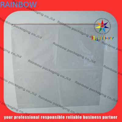 Colored Printing Personalized PET / VMPET / PE Plastic Transparent Grip Seal Bag