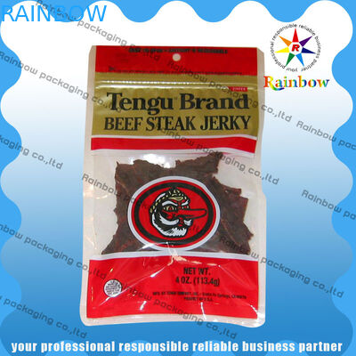 Food Grade Foil Bag Packaging Heat-sealed Clear Window Full Printing