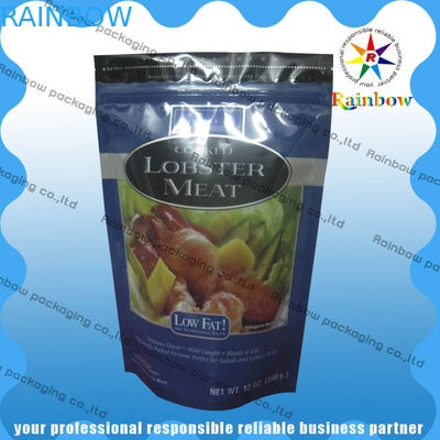 Food Grade Foil Bag Packaging Heat-sealed Clear Window Full Printing