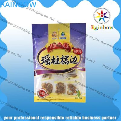 Custom Full Printing Foil Bag Packaging Food Grade With Clear Window