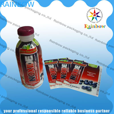 PVC / PET Shrink Sleeve Labels Customized Printing For Drink Bottle
