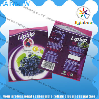 Drink Bottle Shrink Wrap Sleeves Custom Printing Heat Sensitive Waterproof