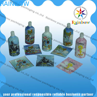 Colored Printing Shrink Sleeve Labels 40 - 60 Micron For Plastic Bottles