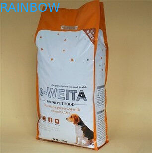 500 Gram Doggie Stand Up Plastic Food Packaging Pouch With Zipper