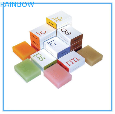 Cusomized Printing Paper Box Packaging , Hand Made Soap Packaging Box