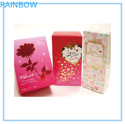 Attractive Paper Box Packaging Customized Logo For Perfume Package