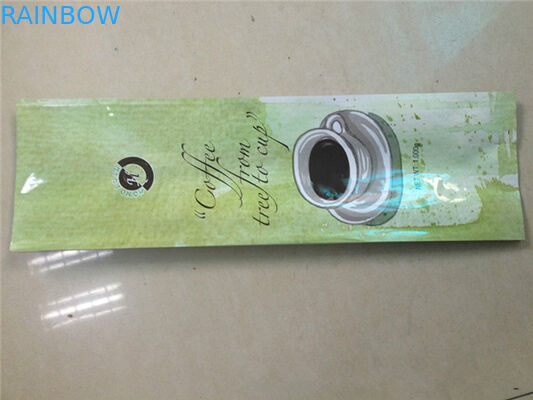 Valve Recyclable Plastic Packaging Pouch For 8 oz Coffee / Bean Packaging