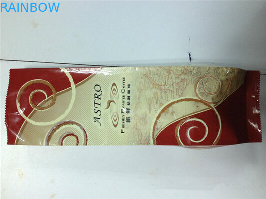 Coffee 150 Microm Plastic Packaging Bag Heat Seal Custom Printing