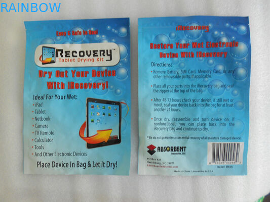 Three Side Seal Printing Foil Pouch Packaging Flat k for Electronic Products