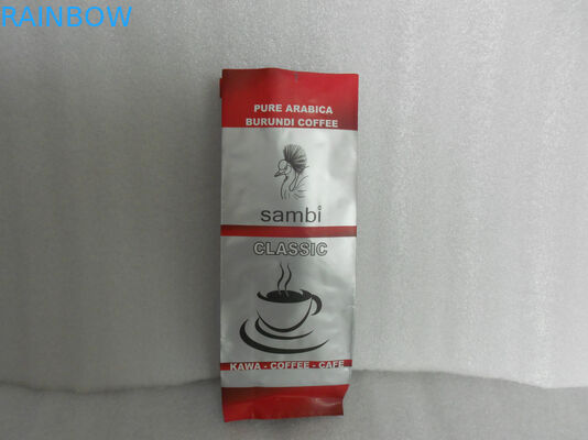400g Side Gusset Matte Silver Aluminium Foil Bag Sambi Classic For Coffee Bean