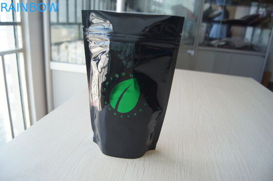 Stand Up Custom Printing Tea Bags Packaging with Zipper and Tear Notch