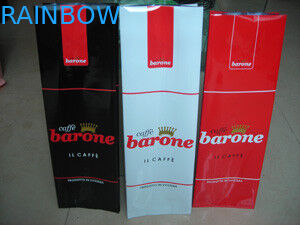 Light Laminated Gusset Side Tea Bags Packaging Colorful Printing / Glossy Finish