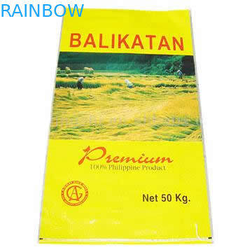 Laminated Yellow Food Plastic Packaging Bags 3-side Seal Custom Printing