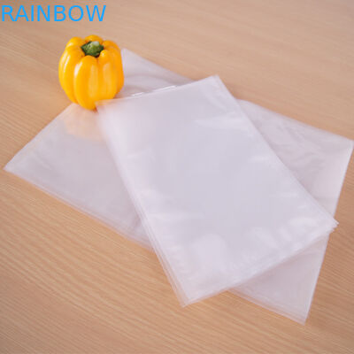 High Transparent Embossed Texture Vacuum Bags for Food Packaging