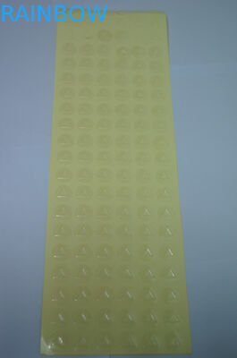 Recyclable Clear Triangle Shrink Sleeve Labels Tactile Warning For Blindman / Stickers