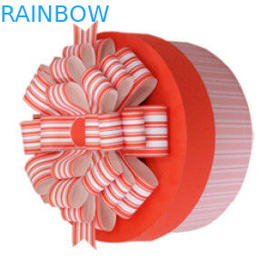 Paper Cylinder - Shaped Gift Box Packaging Pink For Birthday Cake