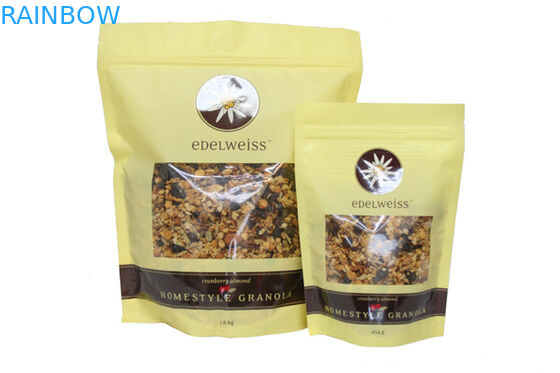 Homestyle Edelweiss Tea Bags Packaging  Light Yellow  With Window