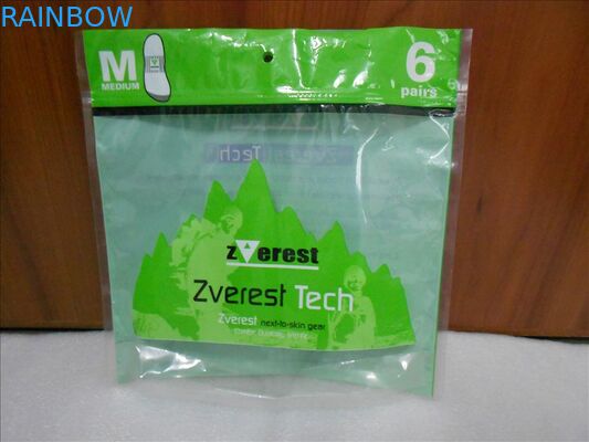 Green Stand Up Vacuum Sealed Bags For Food With Zipper / Window