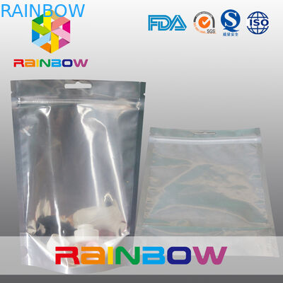 3 - Side High precision Foil Pouch Packaging Full Printing With Valve