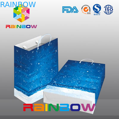 Dreamlike Design Customized Paper Bags with Handle for Shopping