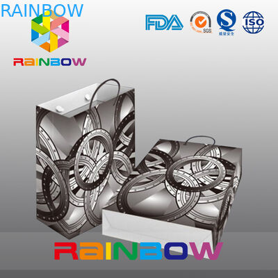 Dreamlike Design Customized Paper Bags with Handle for Shopping