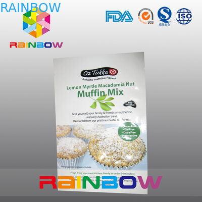 Muffin Mix Snack Bag Packaging / Plastic Pouches for Yummy  Pastry