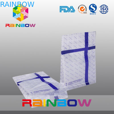 Gravure Printed Flat Bottom Plastic Pouches Packaging k Food Grade Resealing