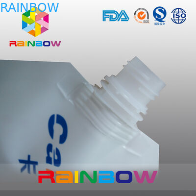 Laminated Layer Spout Pouch Packaging With Slot For Windshield Washer Fluid