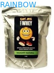 Gold Stand Up Glossy Full Printing Foil Pouch Packaging With Zipper