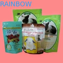 k Packaging Bag / Customized Printed Pet Food Pouch Three Side Seal
