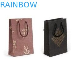 Delicately Pink Hnadle Paper Bag for Shopping , Printing Gift Paper Bag