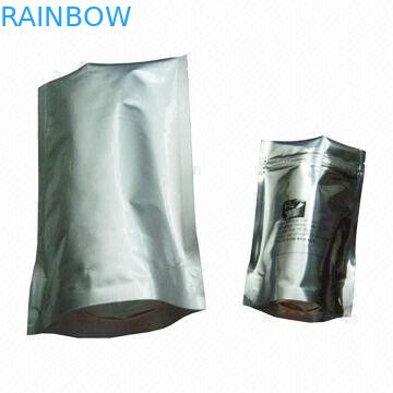 Biodegradable Stand Up Protein Powder Pouches / Aluminum Foil Bags For Protein Powder