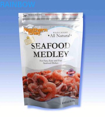 Heat Sealable Dry Shielding Pouch Bag Food Grade Aluminum Foil Pouch For Supplements