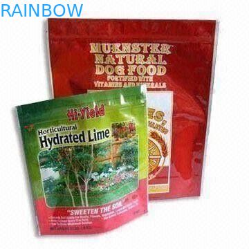 Aluminium Foil Bag Heat Seal Packing Food Bag , Vacuum Plastic Pouch With Die Cut Handle